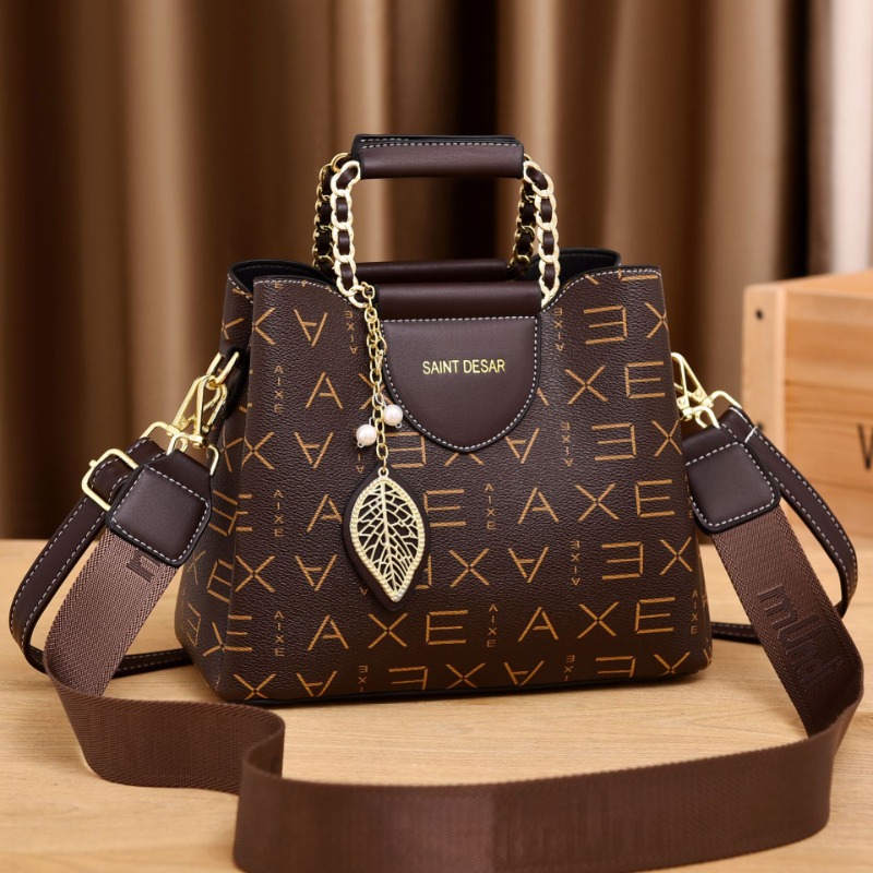Sac à bandoulière à imprimé rétro pour femme, sac à bandoulière grande capacité, sacs à la mode E27, nouveau, 2024 AI0001