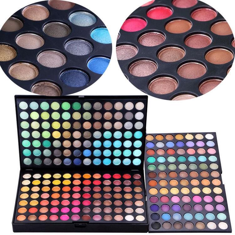 Palette de fards à barrage nacrés, 252 couleurs, nude, paillettes, maquillage longue durée, beauté des yeux, 256 AI0001 – Image 7
