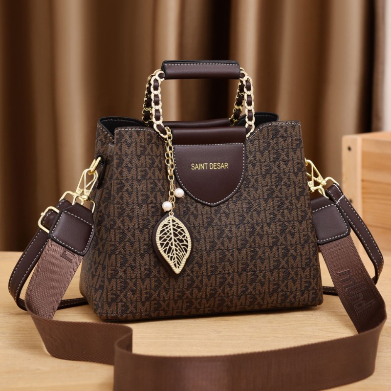 Sac à bandoulière à imprimé rétro pour femme, sac à bandoulière grande capacité, sacs à la mode E27, nouveau, 2024 AI0001 – Image 5