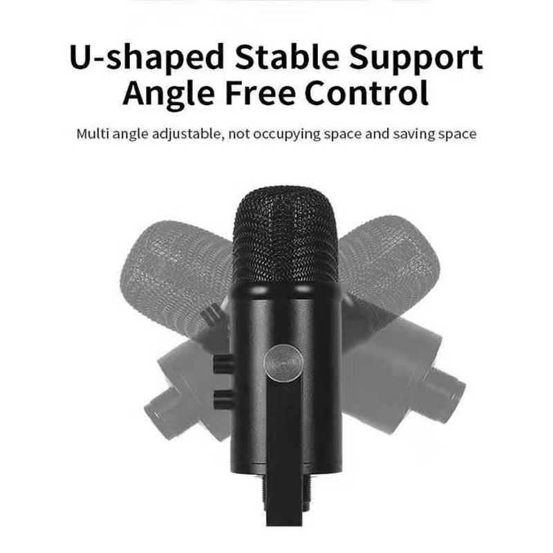 Microphone USB à condensateur cardioïde, support de Microphone Portable pour joueur, ensemble de plusieurs Kits de Studio, diffusion en direct, pas cher AI0001 – Image 5