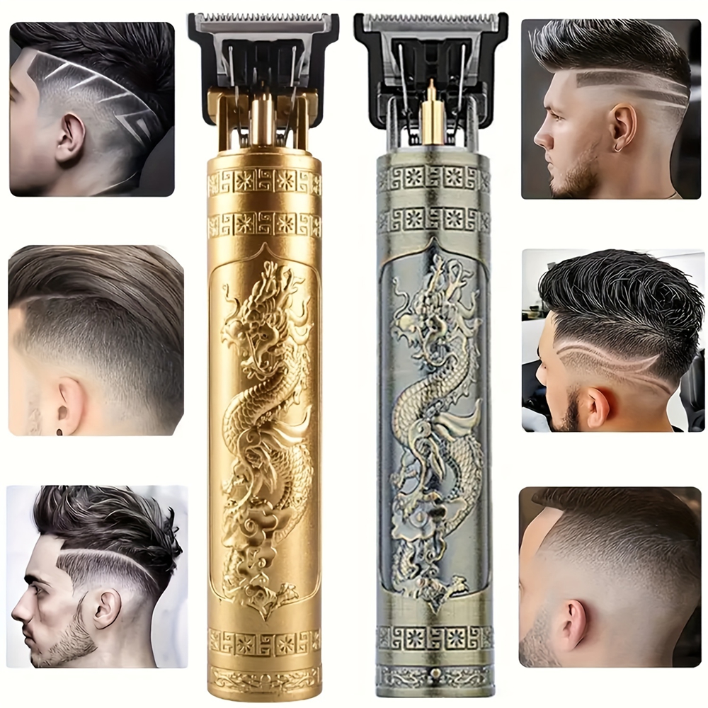 Tondeuse à cheveux électrique T9, tondeuse à barbe rétro, tondeuse à cheveux pour le corps, machine de découpe de cheveux, tondeuse de barbier professionnelle, rasoir AI0001 – Image 7