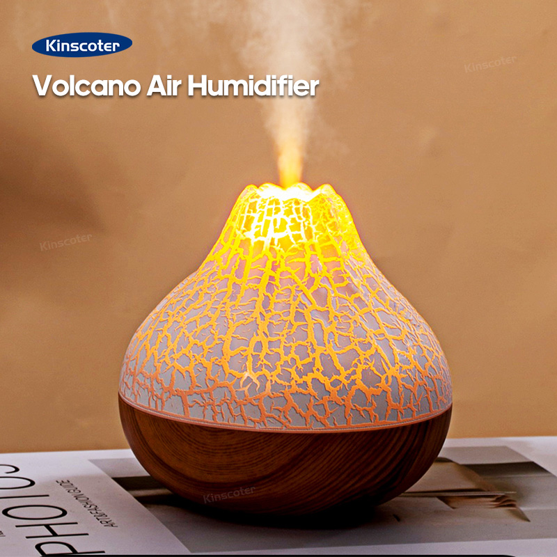 Humidificateur d'air électrique de bureau avec USB, vaporisateur d'eau, supporter ficateur, désodorisant, nuit de 7 couleurs, 300ml AI0001 – Image 7