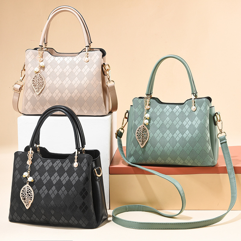 Sacs à Bandoulière en Cuir PU de Grande Capacité pour Femme, observateur, Luxe, Sac à Main de Haute Qualité, Mode Polyvalente, Consulté AI0001 – Image 2