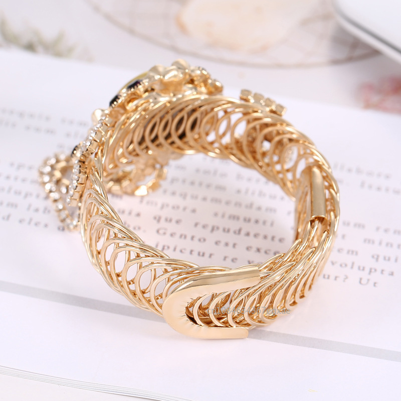 Montre-bracelet à quartz magnétique pour femme, montre-bracelet pour femme, robe de sport pour femme, cadran rose, horloge de luxe AI0001 – Image 3