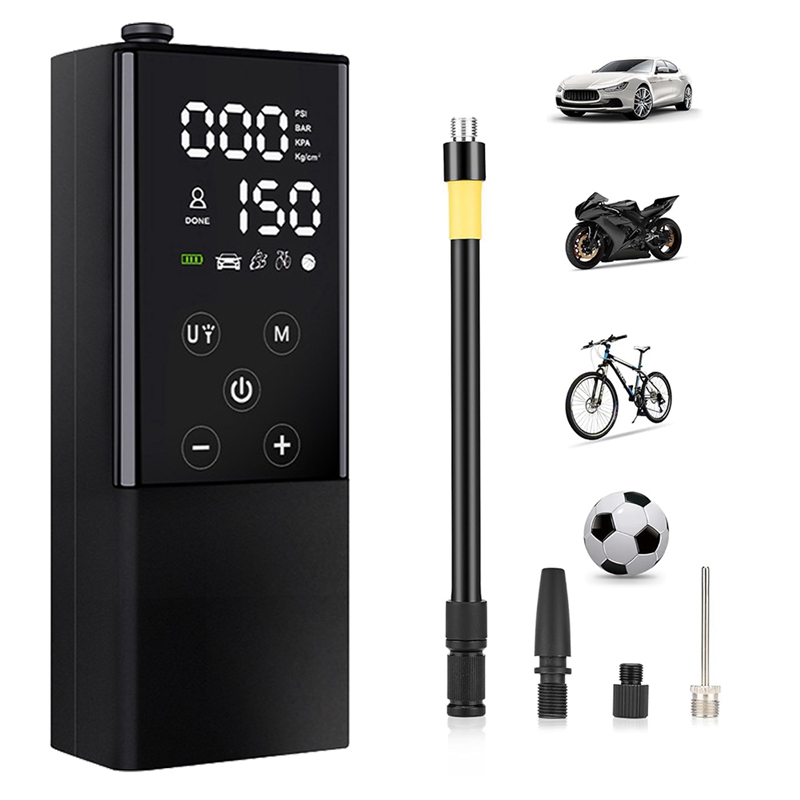 Pompe à air portative plus rapide de Compressor-2X d'air de gonfleur d'opathie 4000Mah et 150PSI sans fil électrique pour la moto de voiture AI0001 – Image 4