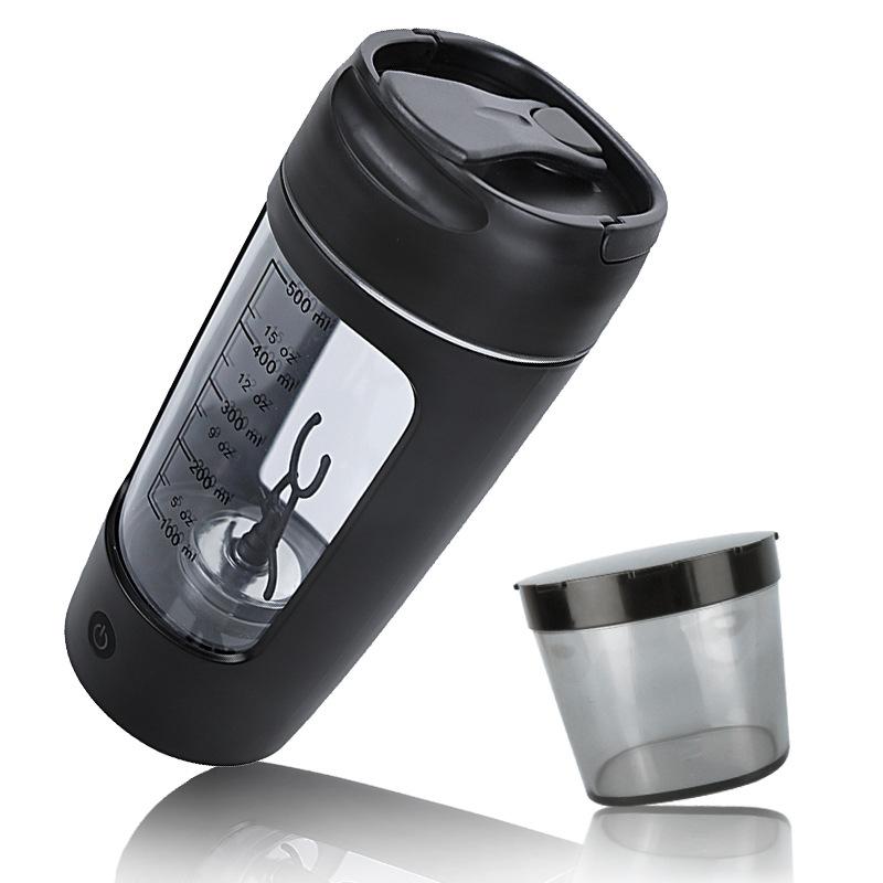 Bouteille Shaker Electrique USB Portable, Mélangeur Rechargeable, Tasse Polyvalente Assad, Standard pour Fitness Workout, 650Ml, 1200mAh, 10000 AI0001 – Image 4