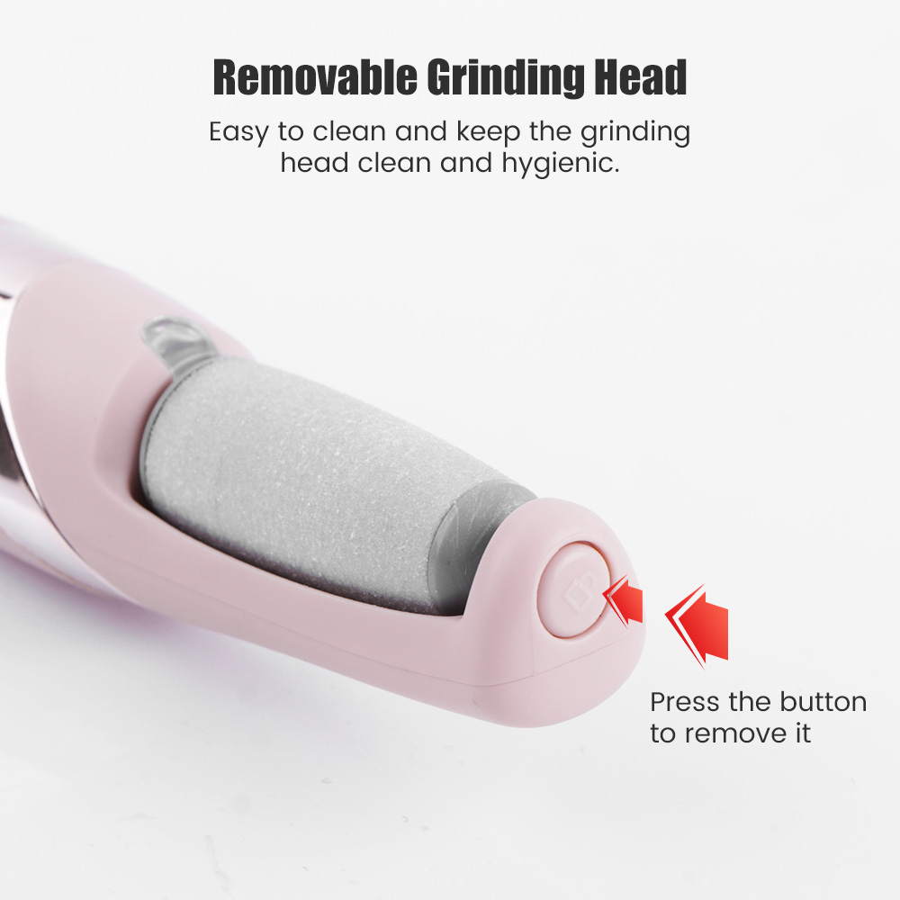 Ponceuse à pieds sans fil, aste par USB, étanche, portable, anti-callosités, fréquence des fissures de la peau, outil de pédicure, soins des pieds, dur, Conté, propre AI0001 – Image 4