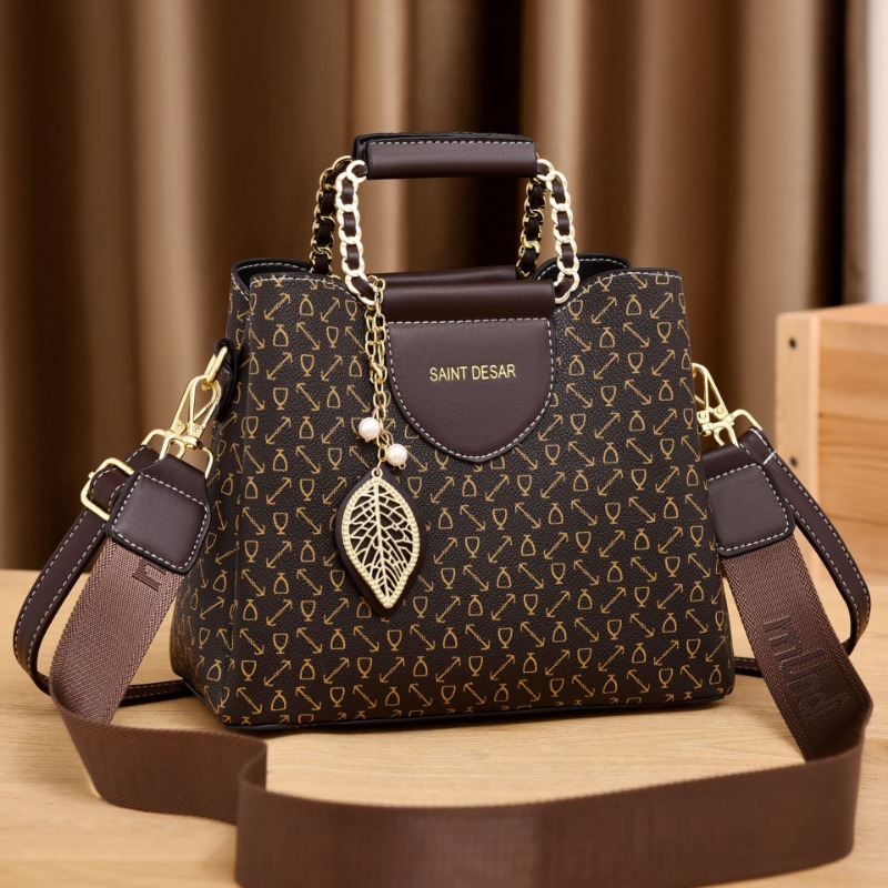 Sac à bandoulière à imprimé rétro pour femme, sac à bandoulière grande capacité, sacs à la mode E27, nouveau, 2024 AI0001 – Image 4