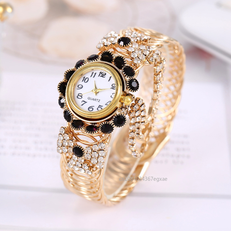 Montre-bracelet à quartz magnétique pour femme, montre-bracelet pour femme, robe de sport pour femme, cadran rose, horloge de luxe AI0001 – Image 2