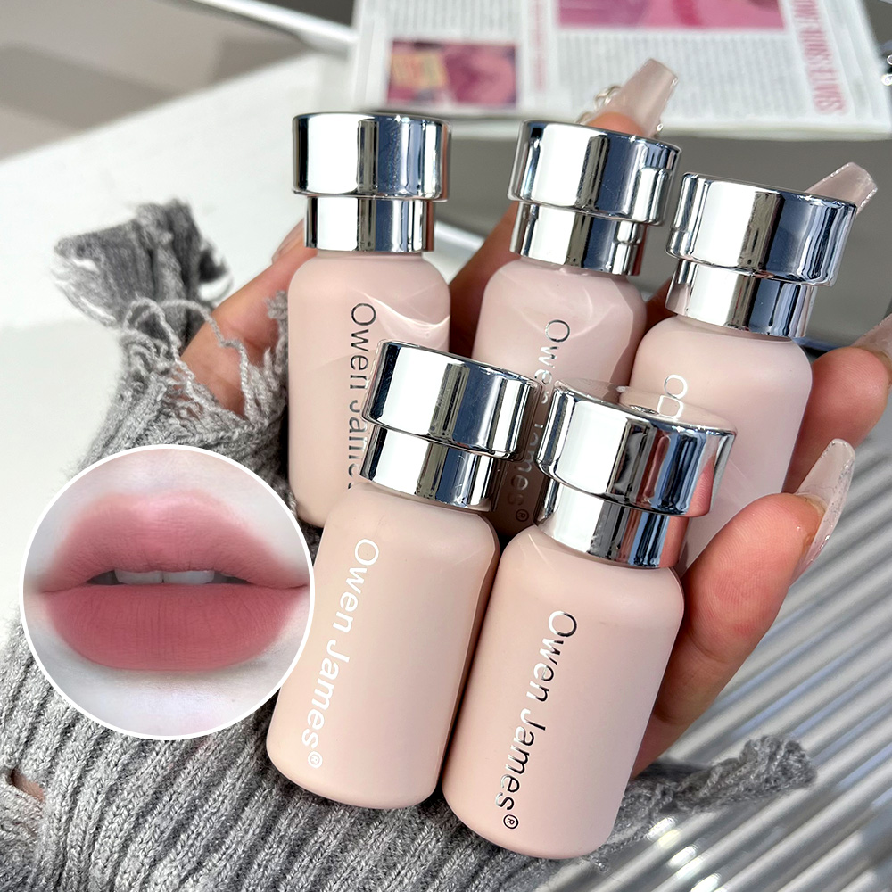 Rouge à Lèvres Brcorporelle Rose Velours Longue Tenue, Coupe Antiarina, Boue Jules, Nude, Rouge, Mousse, Crème, Solide, Facile à vitation, Teinte Cosmétique, 256 AI0001 – Image 4