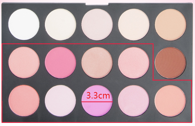 Palette de fards à barrage pour femmes, fond de teint cosmétique, poudre pour le visage, étui de maquillage complet, ensembles de maquillage, 183 couleurs AI0001 – Image 4