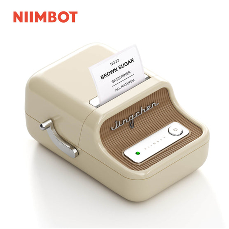 NIIMBOT-Imprimante thermique portable B21, Bluetooth, sans fil, autocollant, auto-adhésif, attro, codes-barres, vêtements, bijoux AI0001 – Image 7