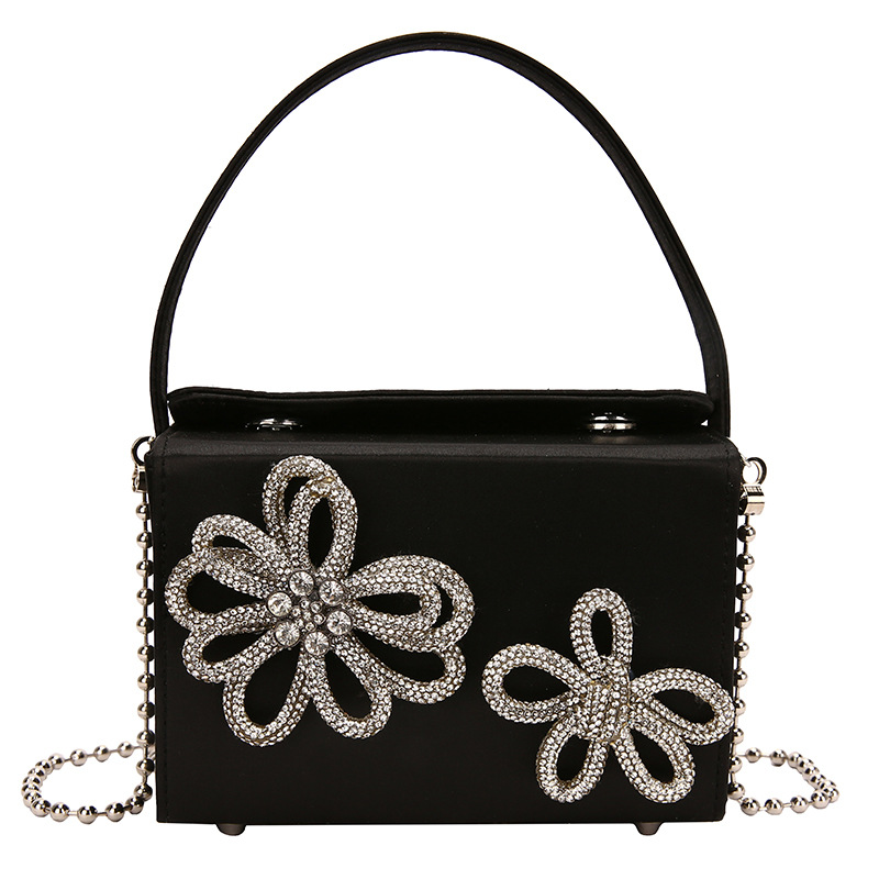 Sacs à bandoulière pour femmes, design de fleurs 3D, sac de luxe, sac de soirée, sacs à main initiés, 2023 AI0001 – Image 2