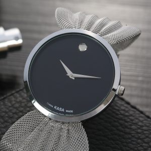 UTHAI-Montre à quartz avec grand cadran pour femme, bracelet en maille papillon, simple et polyvalente, bijoux pour filles, mode, BKaudit AI0001