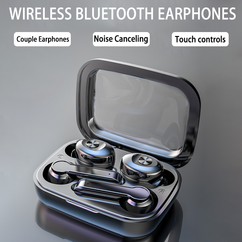 Casque Bluetooth TWS XG15 pour tous les smartphones, écouteurs sans fil, stéréo HD, casque de sport étanche, quatre écouteurs, couple, nouveau AI0001