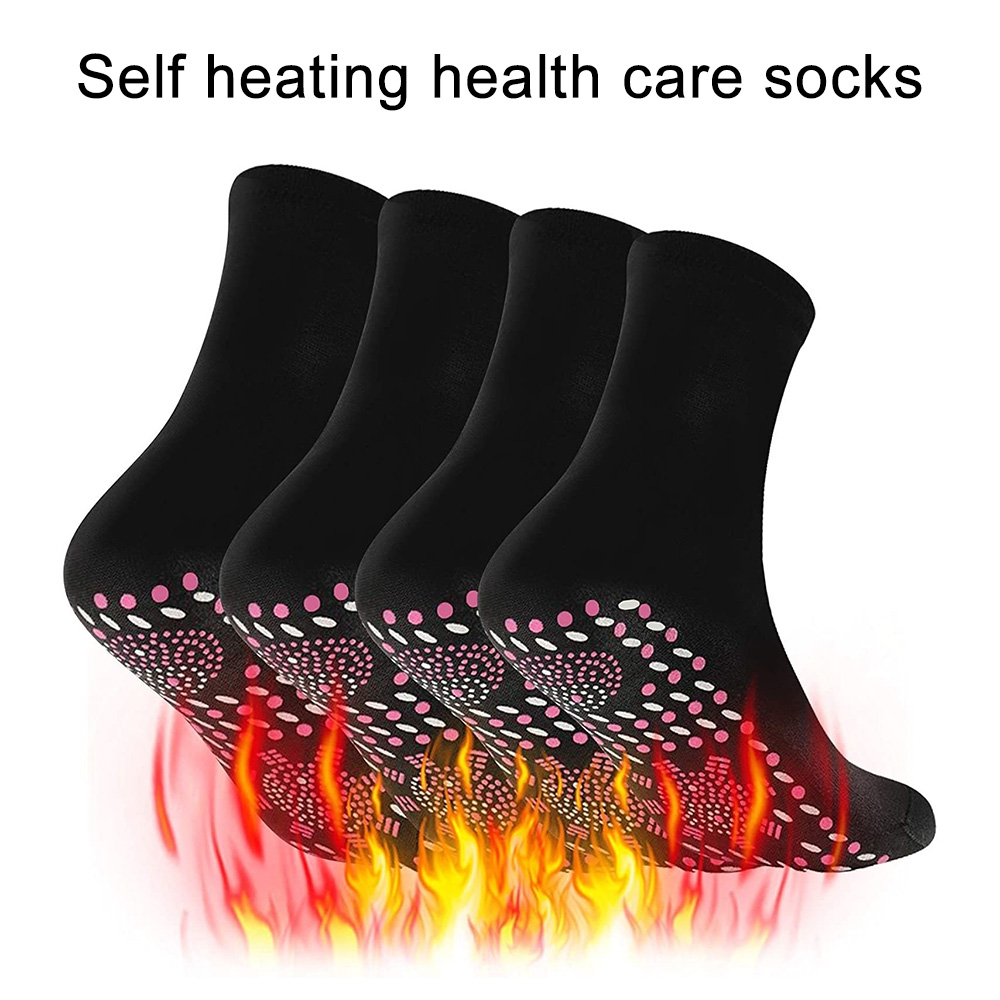 Chaussettes auto-chauffantes pour hommes et femmes, masseur de pieds, thérapie magnétique pour les instituts oto, chaussettes de soins de santé, chaussettes élastiques chaudes pour l'hiver, chaussettes de sport AI0001 – Image 7