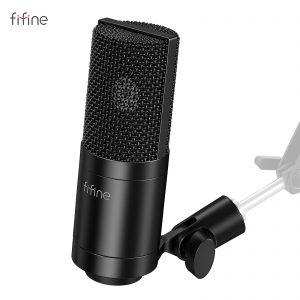 FIFINE-Microphone XLR à condensateur K669C, pour studio, podcast, chant, statique, vocal, diffusion vocale, cardioïde AI0001