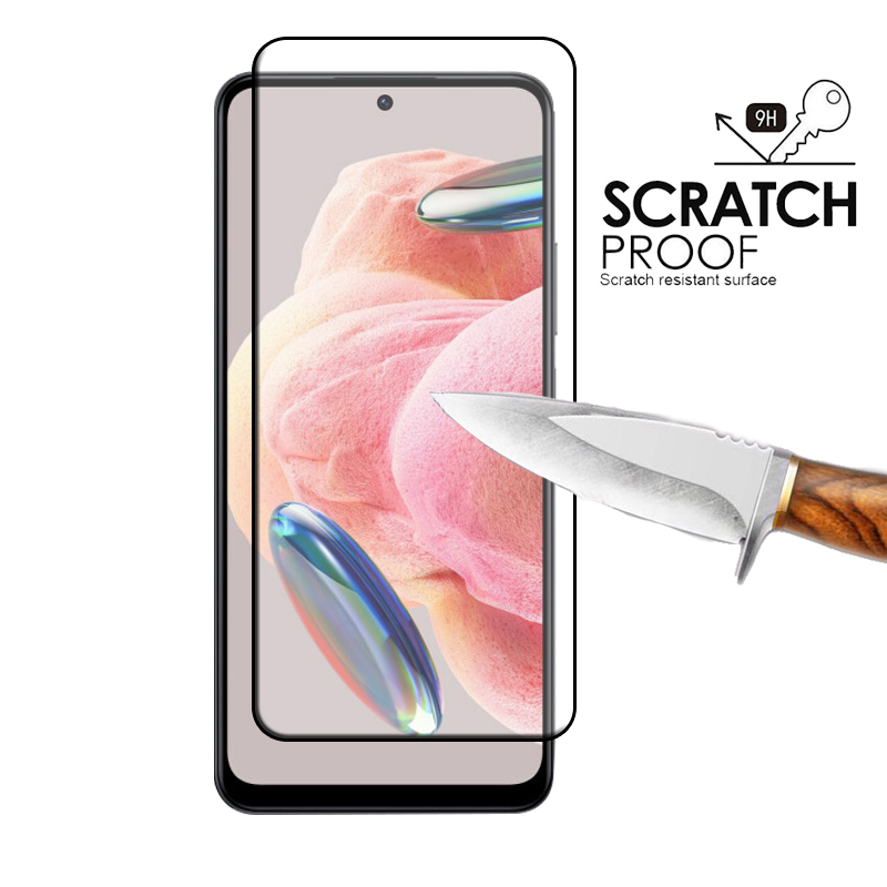Protecteur d'écran pour Xiaomi Redmi Note 12 Pro Plus, verre d'objectif global, colle à couverture complète, 2 en 1, 5G AI0001 – Image 5