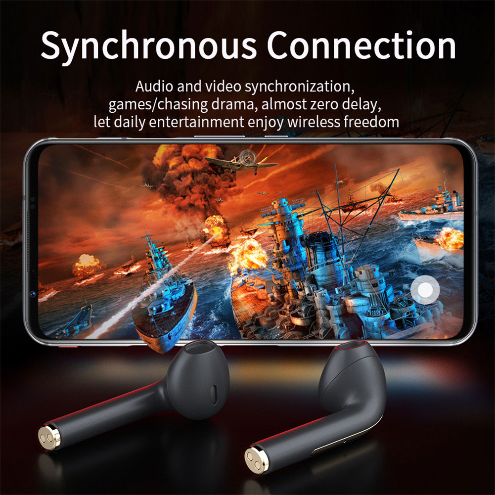 Xiaomi-Écouteurs intra-auriculaires sans fil J18, HiFi, stéréo avec microphone, Bluetooth, tactile, étanche, antibruit, divers écouteurs AI0001 – Image 5