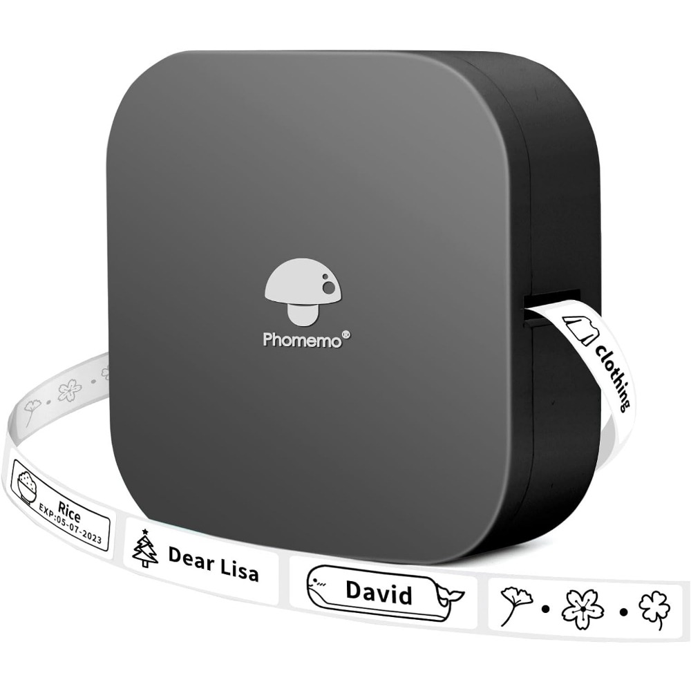 Phomemo-Imprimante d'étiquettes thermiques sans encre, étiqueteuse Q30, mini autocollant, Bluetooth, portable, déterminer la petite étiqueteuse pour le bureau d'affaires AI0001