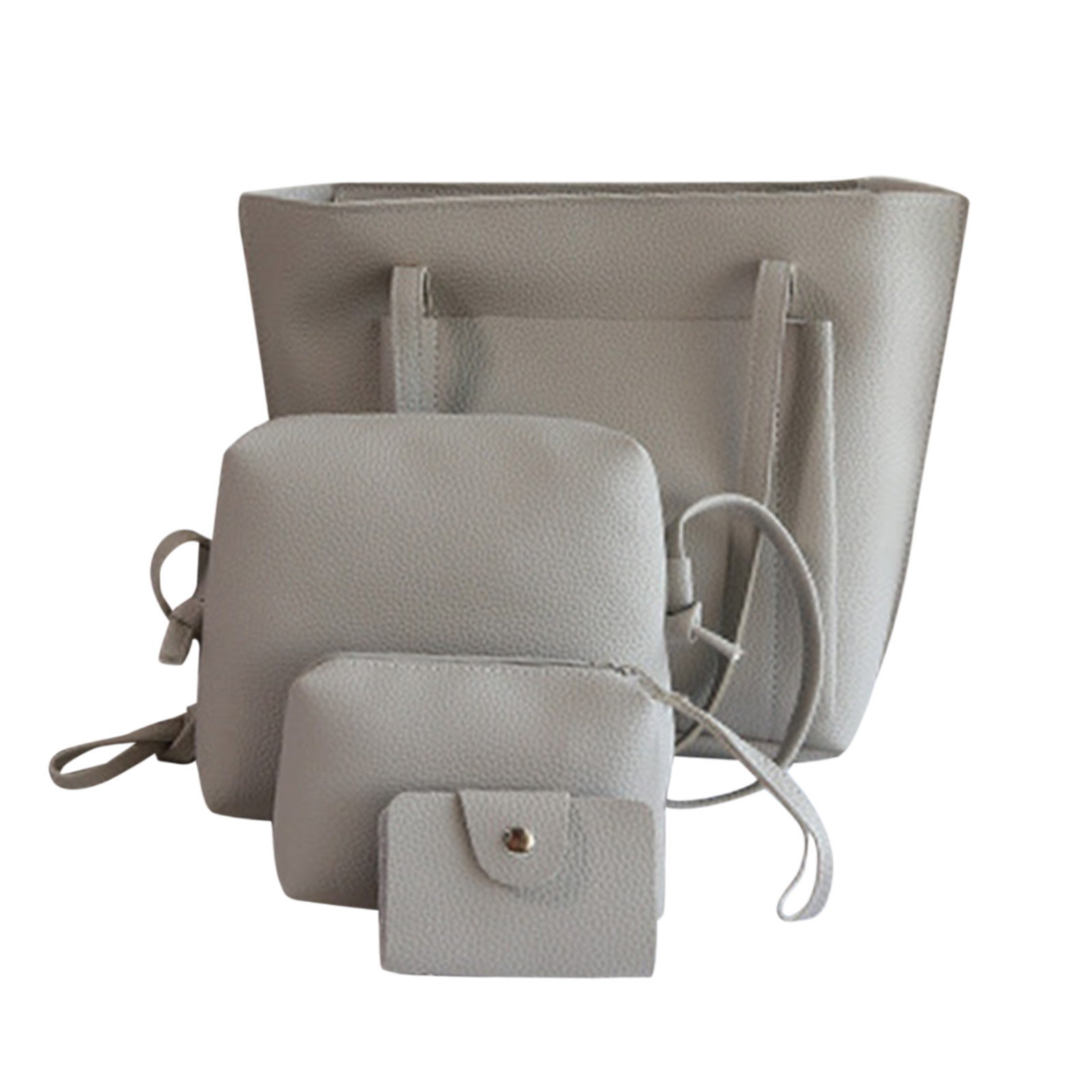 Sacs à main en cuir pour femmes, lot de 4 pièces, en liquimanquer AI0001 – Image 5