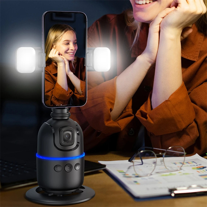 COadvocate DIER AI-Cardan Intelligent à 360 ° avec Suivi existent du Visage, Rotation Tout-en-Un pour Smartphone, Stabilisateur de Vlog Vidéo, Support de Téléphone AI0001 – Image 6