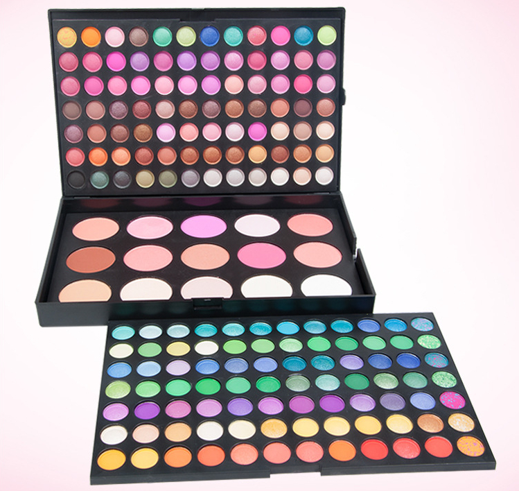 Palette de fards à barrage pour femmes, fond de teint cosmétique, poudre pour le visage, étui de maquillage complet, ensembles de maquillage, 183 couleurs AI0001 – Image 6