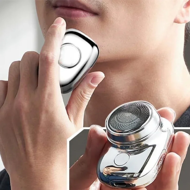 Mini rasoir électrique aste USB pour hommes et femmes, rasoir portable étanche, rasoir de voyage diversifié, modèle 2024 brillant amélioré AI0001 – Image 6