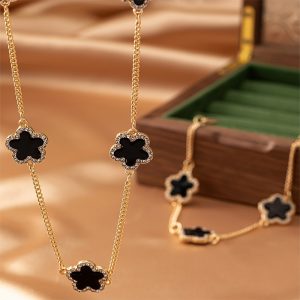 Ensembles de bijoux géométriques en émail de verre pour femmes, collier de fleurs, bracelet, cadeau de fête, avocat, vacances, ensemble de 2 pièces, S018 AI0001