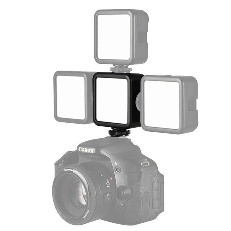 Ulanzi-Mini lampe vidéo LED VL49, 2000mAh, CRI 95 + 5500K, Vlogger de photographie portable, lumière d'appoint avec sabot froid pour appareil photo reflex numérique AI0001 – Image 5