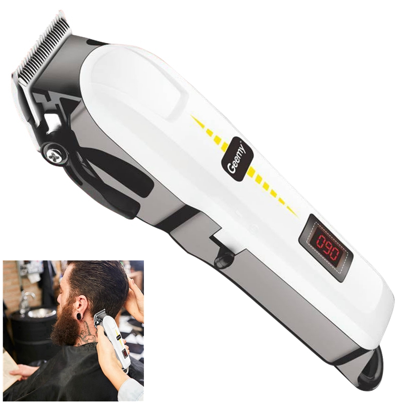 GeCaroline-Tondeuse à cheveux électrique sans fil pour hommes, machine à couper les cheveux aste, tondeuse à barbe et à cheveux professionnelle réglable, originale AI0001 – Image 6