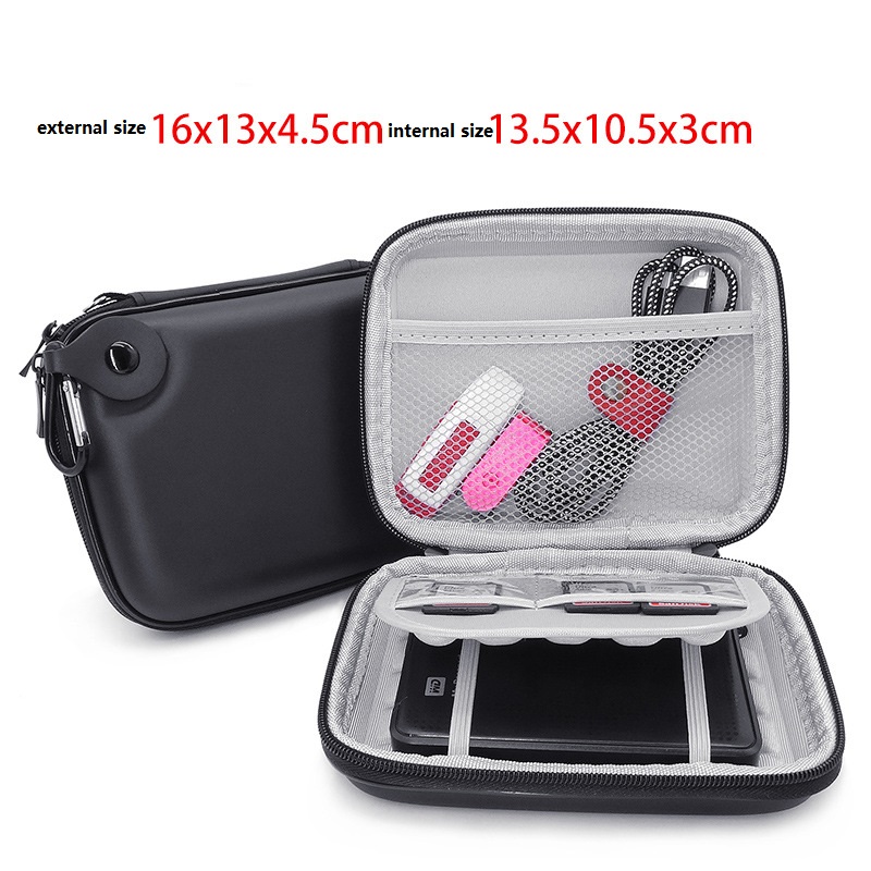 Sac de transport de disque dur externe 2.5 résistant aux chocs pour WD My passeport Ultra Slim Essential WD Elements SE 500 go 1 to 2 to AI0001 – Image 2