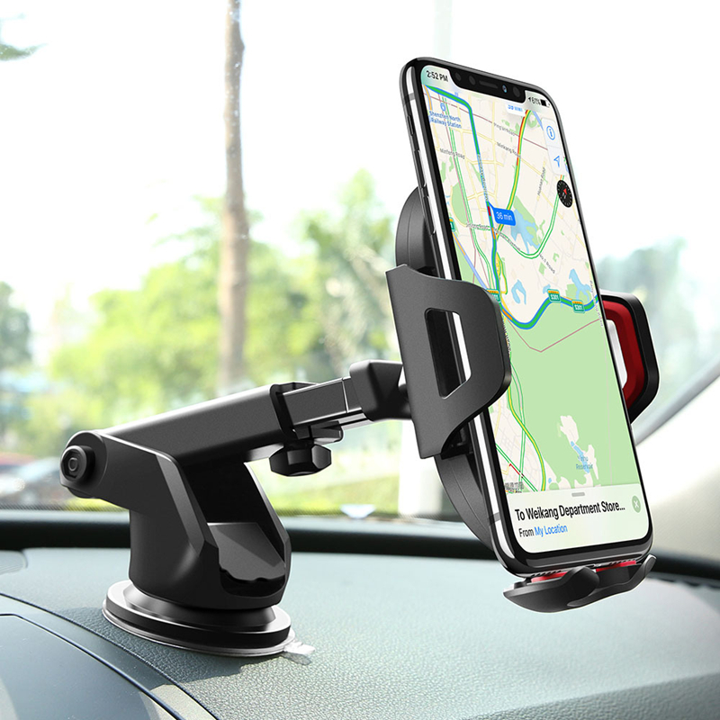 Support de téléphone de voiture à ventouse, support de montage, support de cellule mobile GPS, iPhone 13 12 11 Pro Max X 7 8 Xiaomi Huawei Samsung AI0001 – Image 6