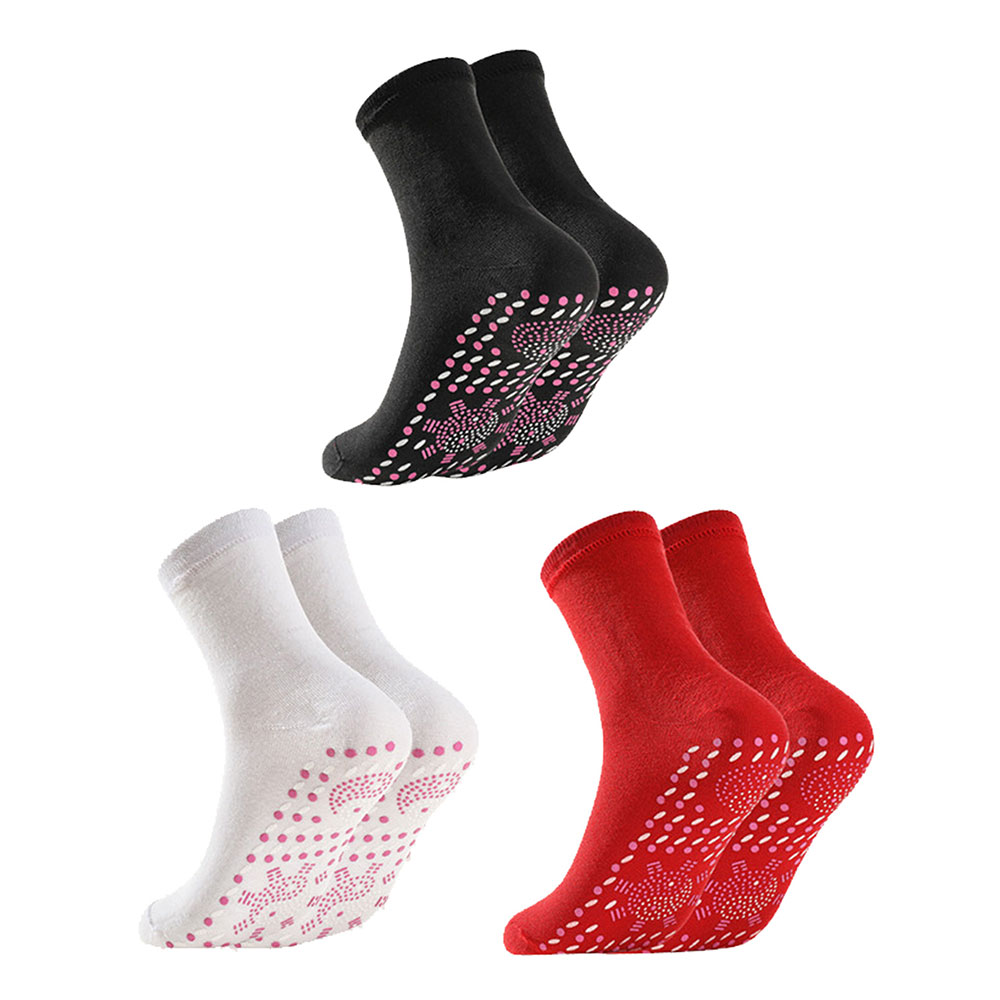 Chaussettes auto-chauffantes pour hommes et femmes, masseur de pieds, thérapie magnétique pour les instituts oto, chaussettes de soins de santé, chaussettes élastiques chaudes pour l'hiver, chaussettes de sport AI0001 – Image 2