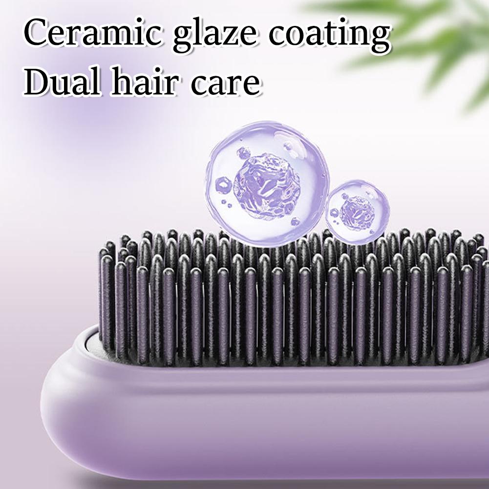 Peigne sans fil pour cheveux raides, Ion négatif, Portable, Soins capillaires, Coiffure, Rapide, Rechargeable, Outils de beauté AI0001 – Image 5
