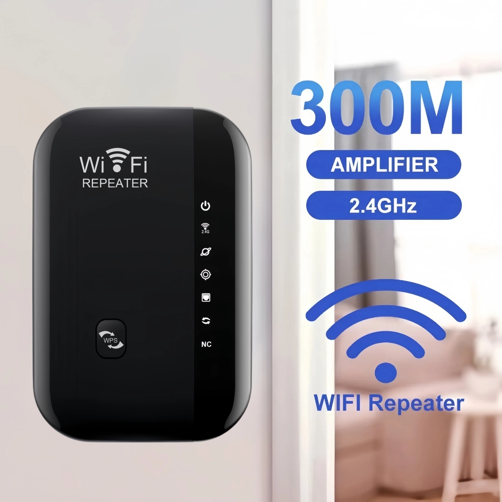 Répéteur Wi-Fi 11N, 300 Mb/s, pour la maison et le bureau, répéteur sans fil pour la stérilisation à distance du réseau AI0001