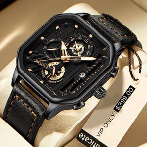 Belushi-Montre-bracelet en cuir étanche pour hommes et femmes, montres à quartz pour hommes, répliques de marques de luxe, 2022 AI0001