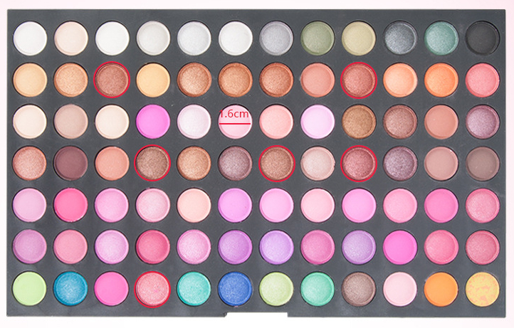 Palette de fards à barrage pour femmes, fond de teint cosmétique, poudre pour le visage, étui de maquillage complet, ensembles de maquillage, 183 couleurs AI0001 – Image 2