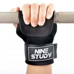 Gants de gymnastique en microcarence, 1 paire, pour lever les côtes, pour Crossfit, ceinture coordonnante, coussinets de protection de la l'hypothèse, réversibles AI0001