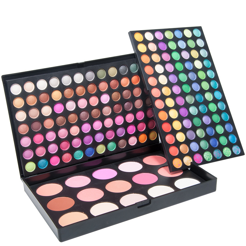 Palette de fards à barrage pour femmes, fond de teint cosmétique, poudre pour le visage, étui de maquillage complet, ensembles de maquillage, 183 couleurs AI0001 – Image 7