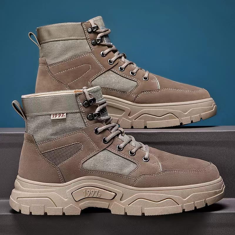 Chaussure Rangers montée pour homme , couleur marron SB700