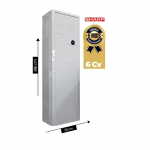 Climatiseur Armoire - Sharp - GS-A48TCM - 48000BTU - 6CV - Garantie 6 mois EZ00500