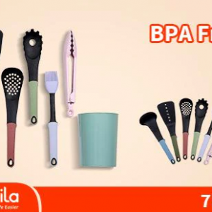 Decakila Ensemble D'ustensiles De Cuisine 7 Pièces KMTT046B HG00343