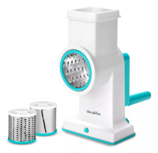 Decakila Kmtt086w Râpe coupe-fromage et légumes 2 en 1 HG00343