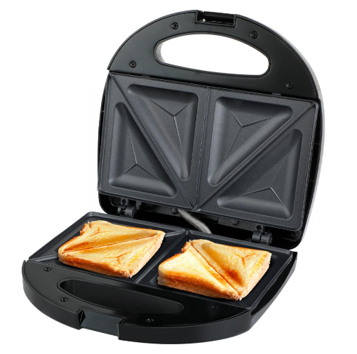 DECAKILA - MACHINE À SANDWICH ELECTRIQUE 750W HG00343