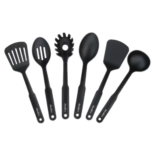 Ensemble d'ustensiles de cuisine Decakila 6 pièces, KMTT045B HG00343