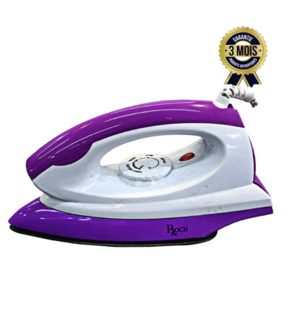 Fer à repasser à sec - Roch - RIR-108-D - 2400W - Violet -