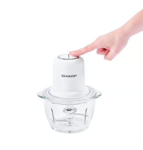 Hachoir Electrique Sharp EM-CP31-W3 350 W Blanc EZ00500 – Image 3