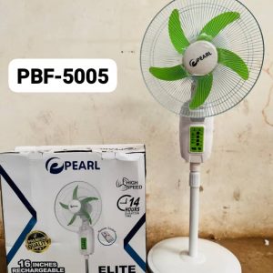 PEARL – Ventilateur Rechargeable 16 Pouces PBF-5005 14h Sodi00