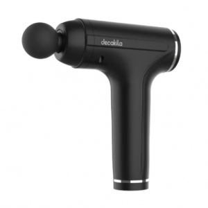 Pistolet Vibromasseur Musculaire Portable, 4 Tête De Massage, 6 Vitesses - KMBS004B - Argent HG00343